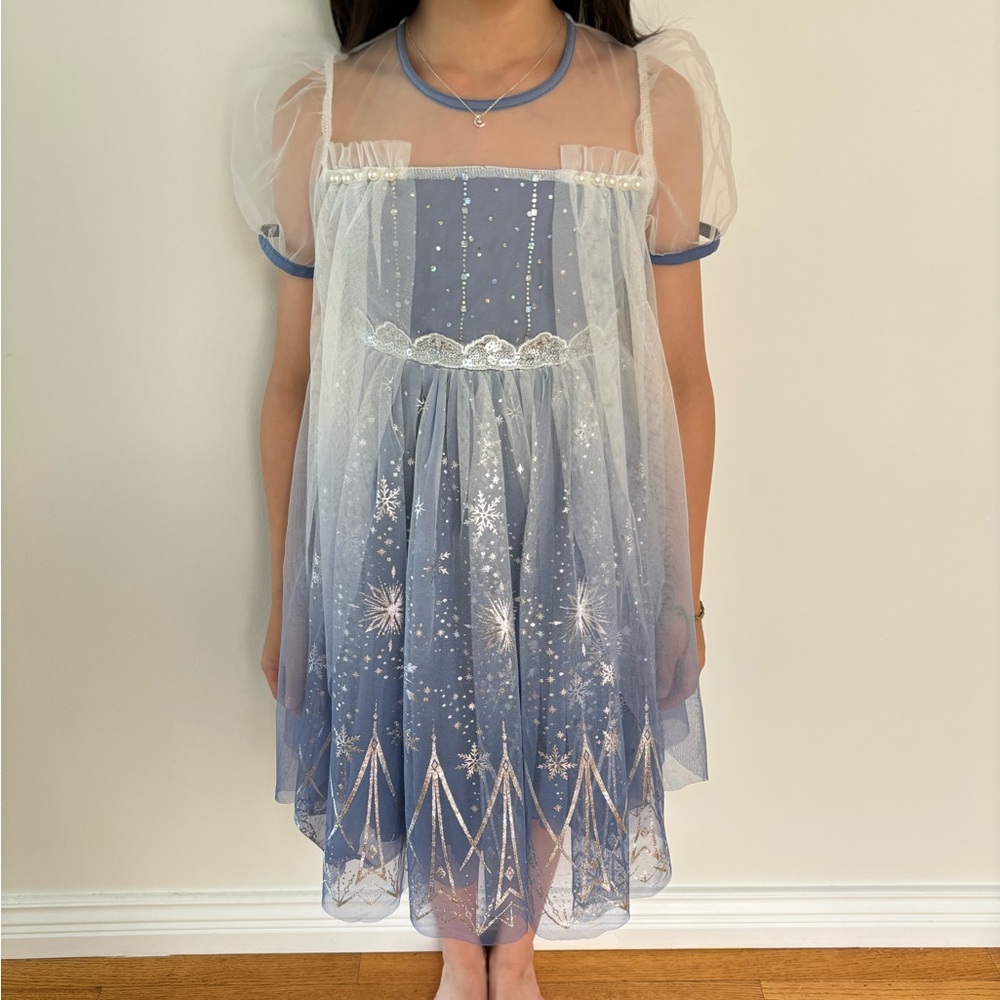 Princess Elsa Halloween Costume/Dress